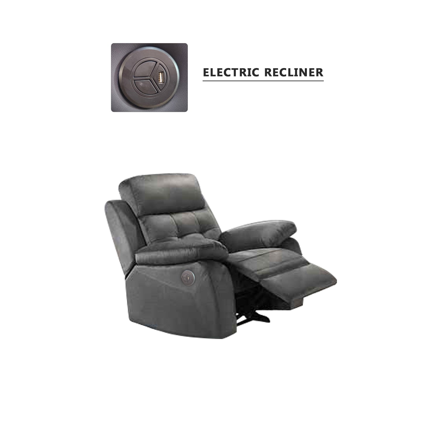 Itzel 1/2/3-Seater PetFriendly Scratch-Resistant Sofa All Seat Manual/Electric Recliner