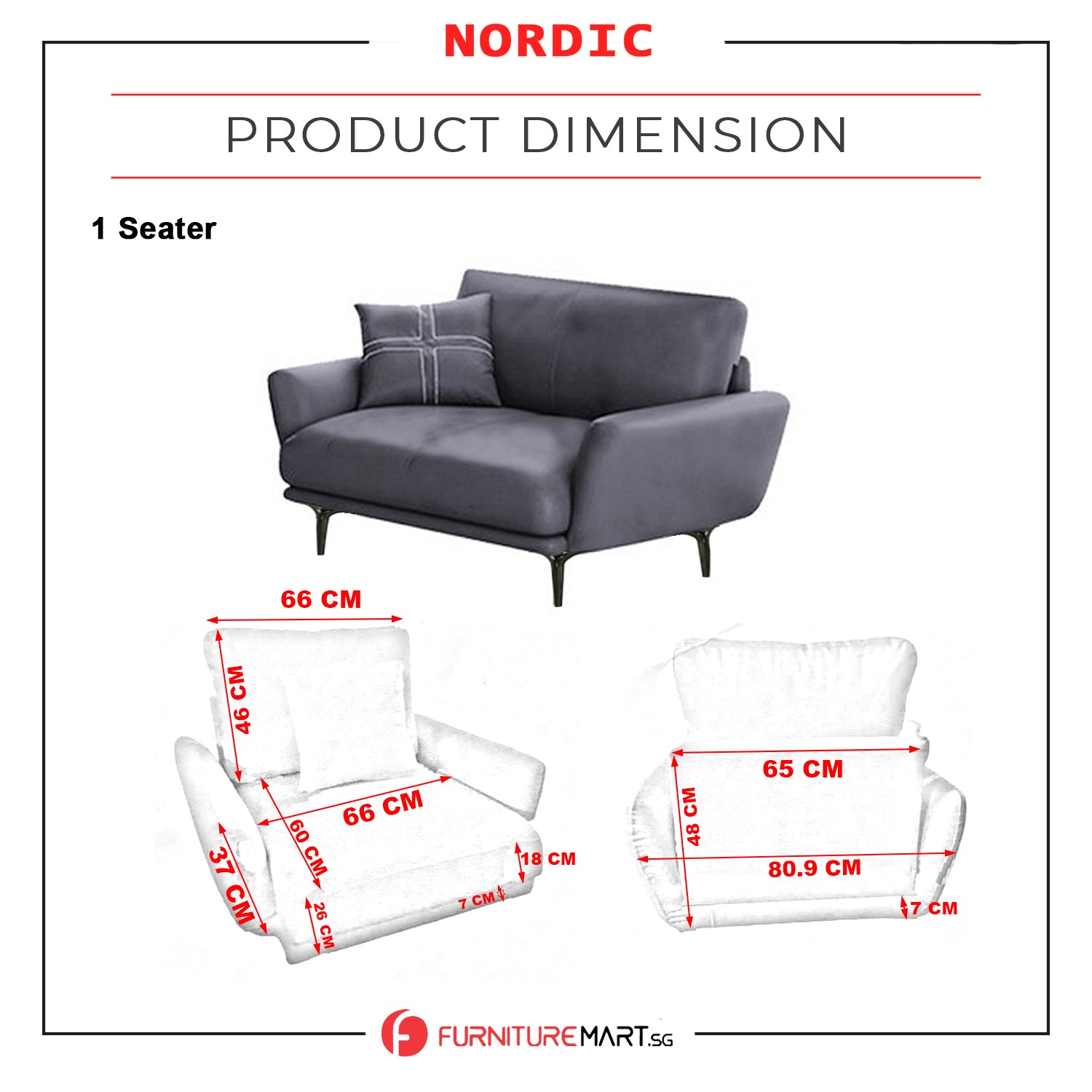 Nordic Inspired Sofa Set In 4 Color Choices Of Premium P.U Leather Upholstery w/ Pet-Friendly Option