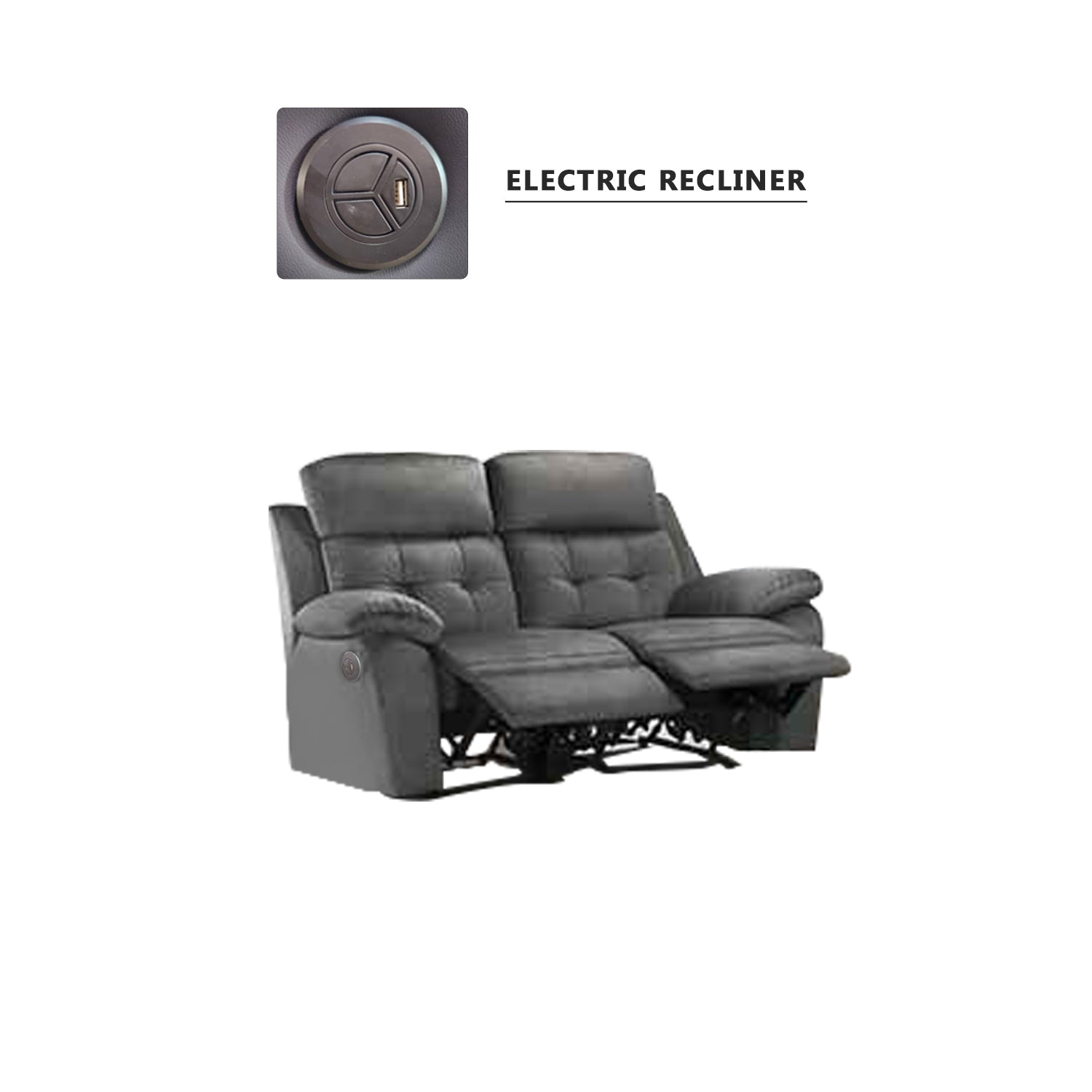 Itzel 1/2/3-Seater PetFriendly Scratch-Resistant Sofa All Seat Manual/Electric Recliner