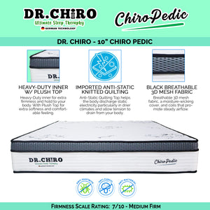 DR CHIRO Edmar 18" SBD Storage Bed Pet Friendly Scratch-proof Fabric - With Mattress Add-On