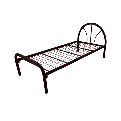 Image of Frana Series 4 Single Metal Bed Frame in Black Colour w/ Optional Mattress Add On