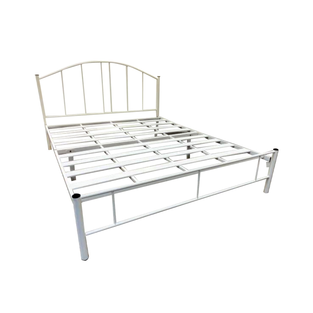 Julie Series 9 Queen Metal Bed Frame Collection w/ Optional Mattress Add On