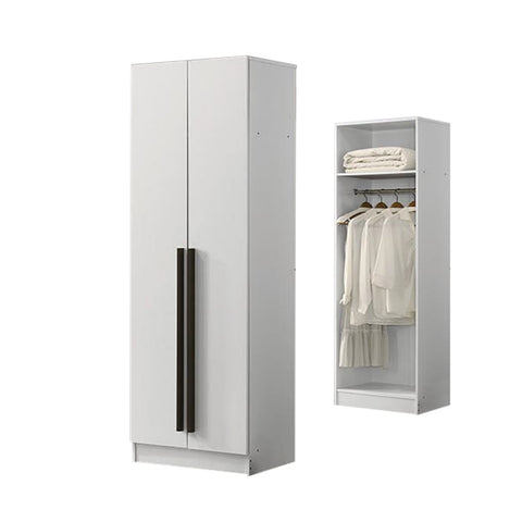 Image of Jett  Series 2 2-Door Wardrobe Swing Door In White Colour