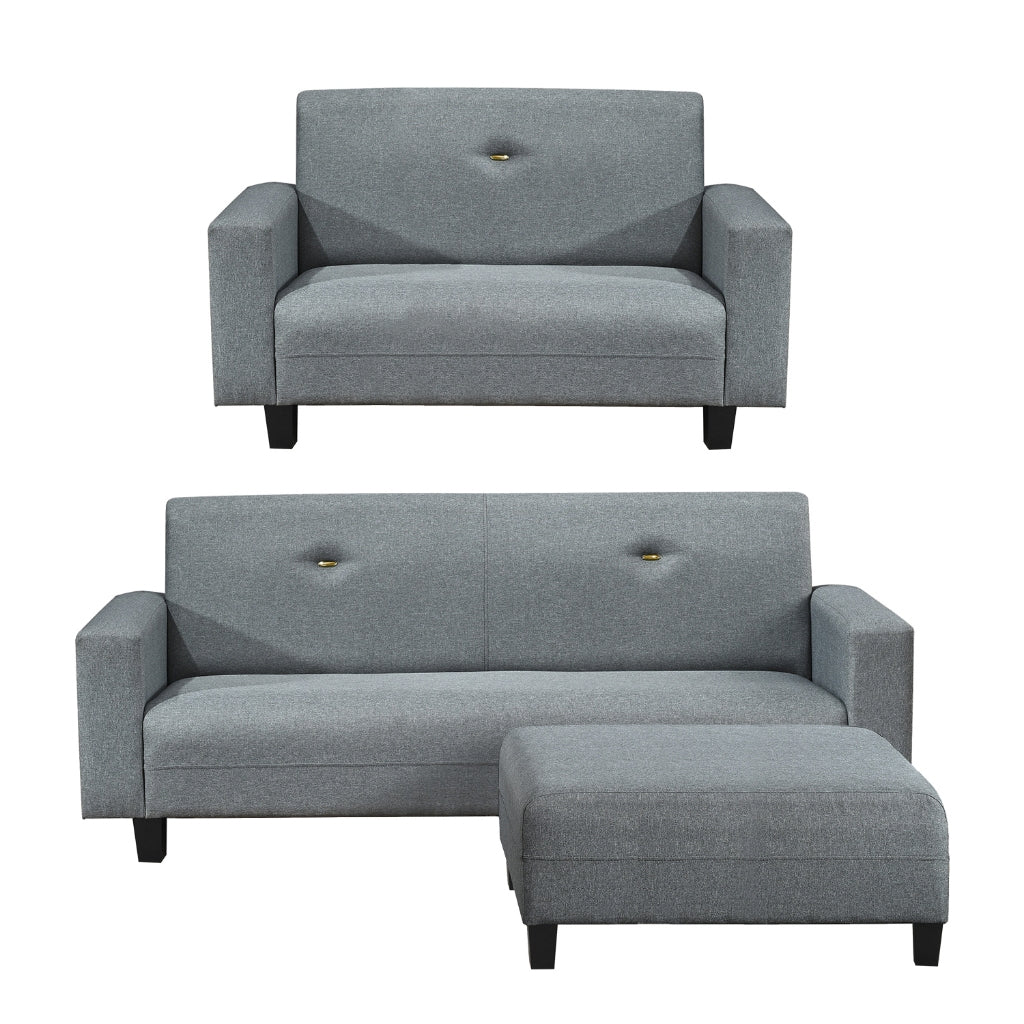 Sophie Series1 2-Seater 3-Seater Sofa with Ottoman with Pet