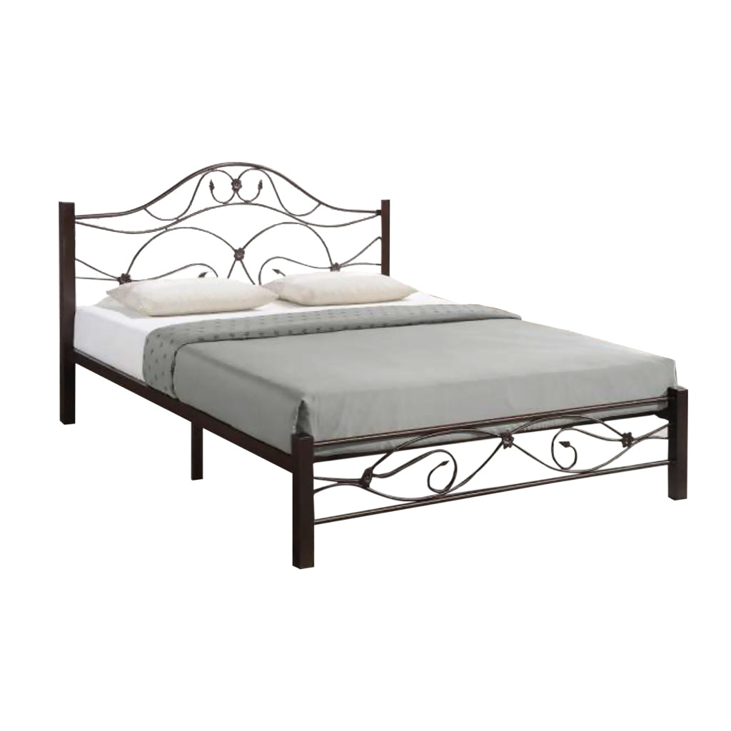 Julie Series 20 Queen Metal Bed Frame Collection w/ Optional Mattress Add On