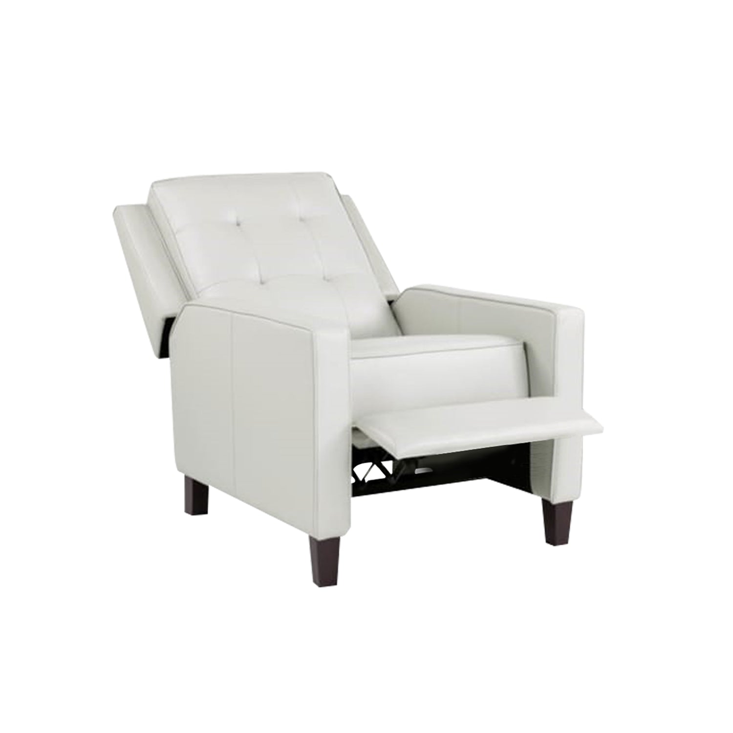 Oden 1-Seater Sofa Recliner Reclining Sofa Linen Fabric/Faux Leather