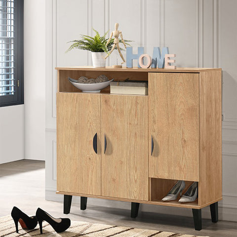 Image of Howzer Series 27 Shoe Cabinet Collection in Natural Colour