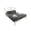 Sabel Queen Size Metal Bed Frame with Mattress-Bed Frame-Furnituremart.sg
