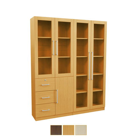Image of Furnituremart Darra Series solid wood bookshelf