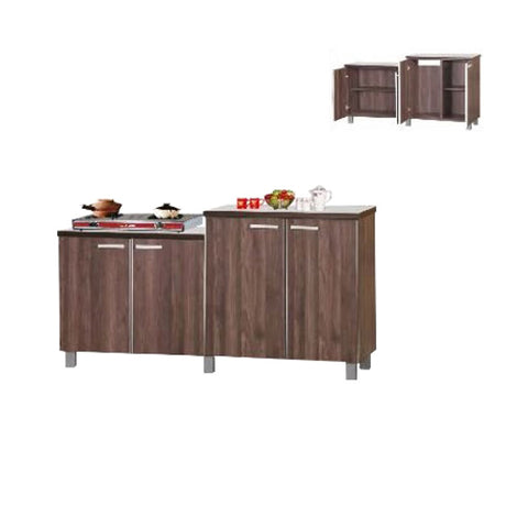 Image of Zariah Series 5 Wooden Kitchen Cabinet with Drawer