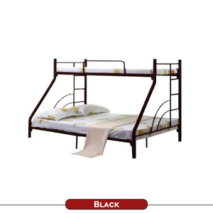 Devon Metal Double Decker Bed Frame with Optional Mattress Add On