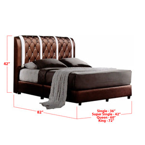 Furnituremart Armani bed leather frame