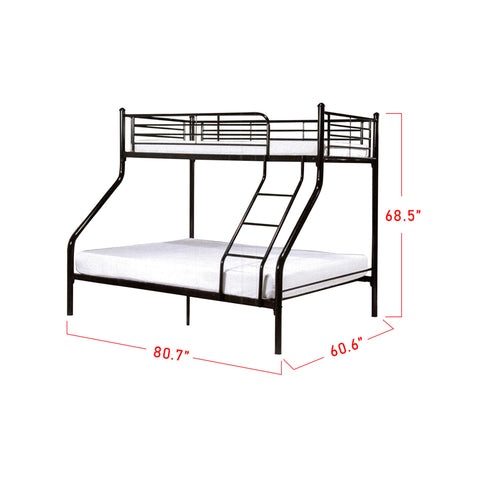 Image of Furnituremart Aurora Series double bunk beds