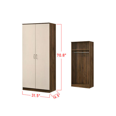 Image of Furnituremart Britain wooden wardrobe