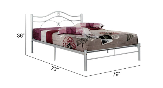 Genjie Series 2 Metal Bed Frame in King Size