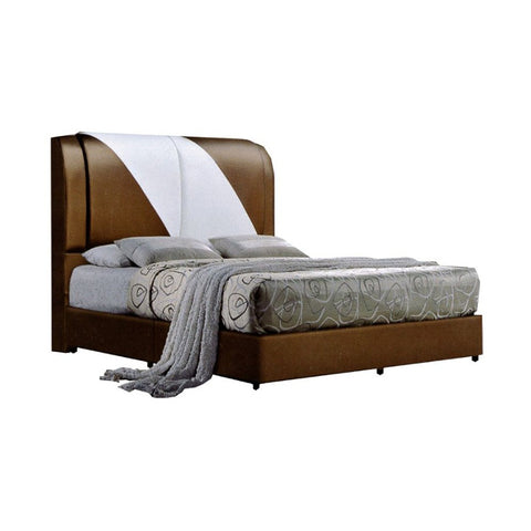 Image of Furnituremart Darby solid wood platform bed