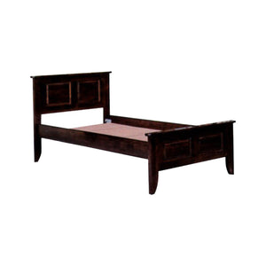 Dawson Wooden Bed Frame White, Cherry, and Walnut In Super Single Size-Bed Frame-Furnituremart.sg