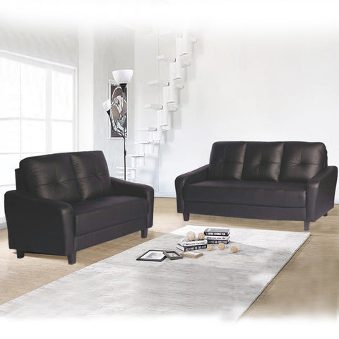 Image of Furnituremart Esther soft leather couch