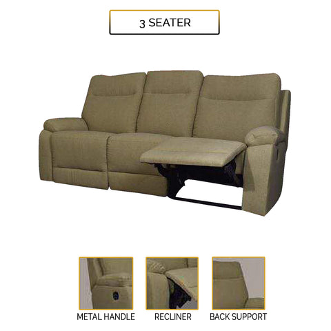 Image of Furnituremart Fileo leather reclining living room sets