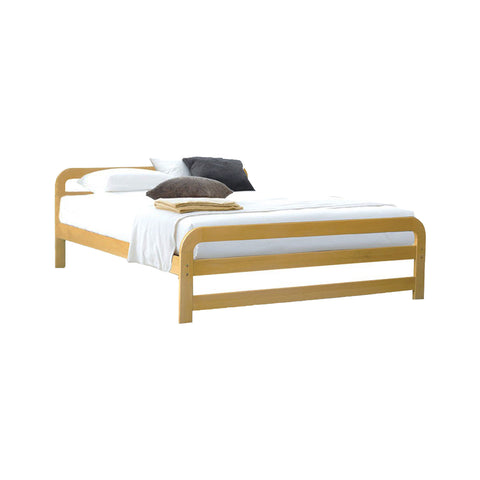 Image of Furnituremart Ginny wood platform bed frame