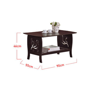 Furnituremart Zahra Series modern wood coffee table