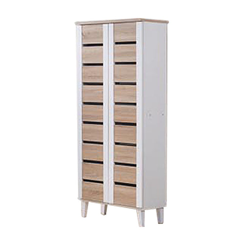 Image of Furnituremart Jinnie Series solid wood shoe storage cabinet