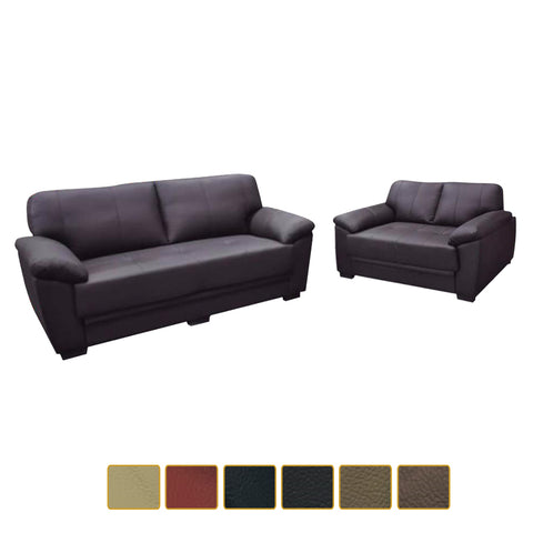 Image of Furnituremart Kinsley modern leather sofa