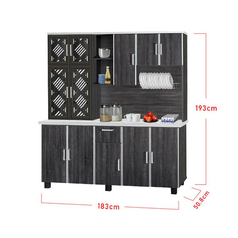 Image of Furnituremart Korene kitchen drawer cabinet