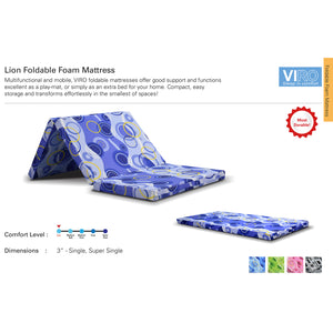 Viro Lion folding foam mattress
