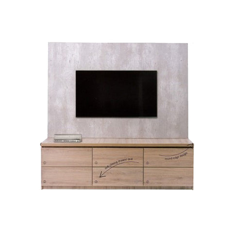 Image of Furnituremart Nyla tv wall console