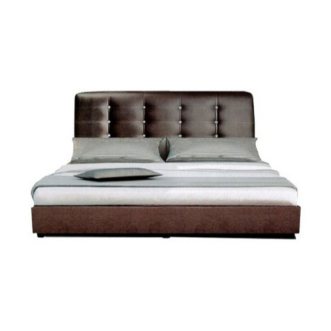 Image of Furnituremart Ollie leather upholstered platform bed