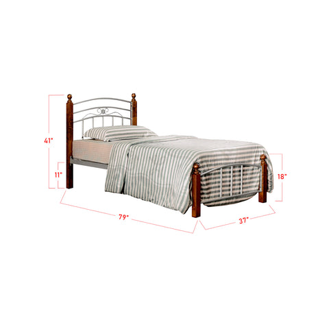 Image of Furnituremart Omri Series single bed frame