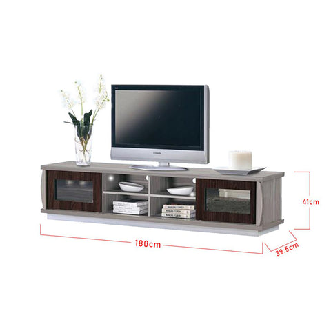 Image of Furnituremart Payson solid wood tv stand