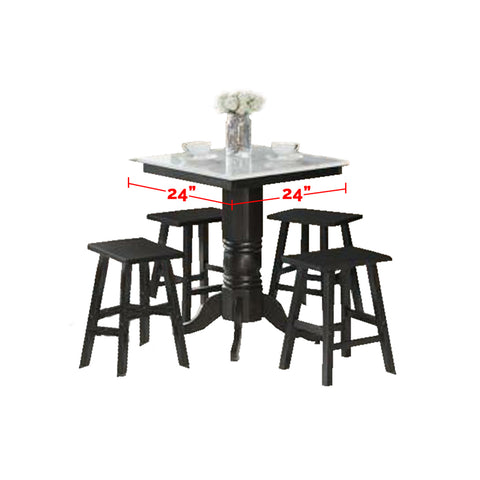 Image of Furnituremart Reigh Series dining table and chairs