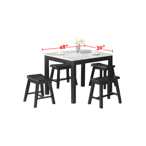 Image of Furnituremart Reigh Series modern dining table set
