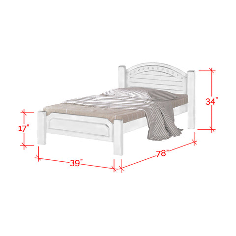 Image of Furnituremart Robby Series wood platform