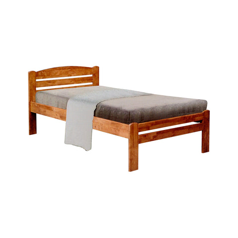 Image of Furnituremart Robby Series low wooden bed frame