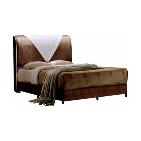 Image of Furnituremart Roux designer wooden bed