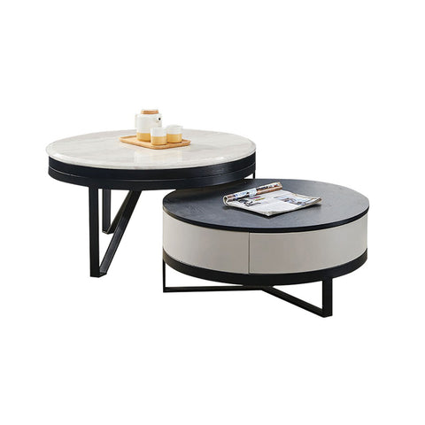 Image of Furnituremart Sharie Series circle coffee table