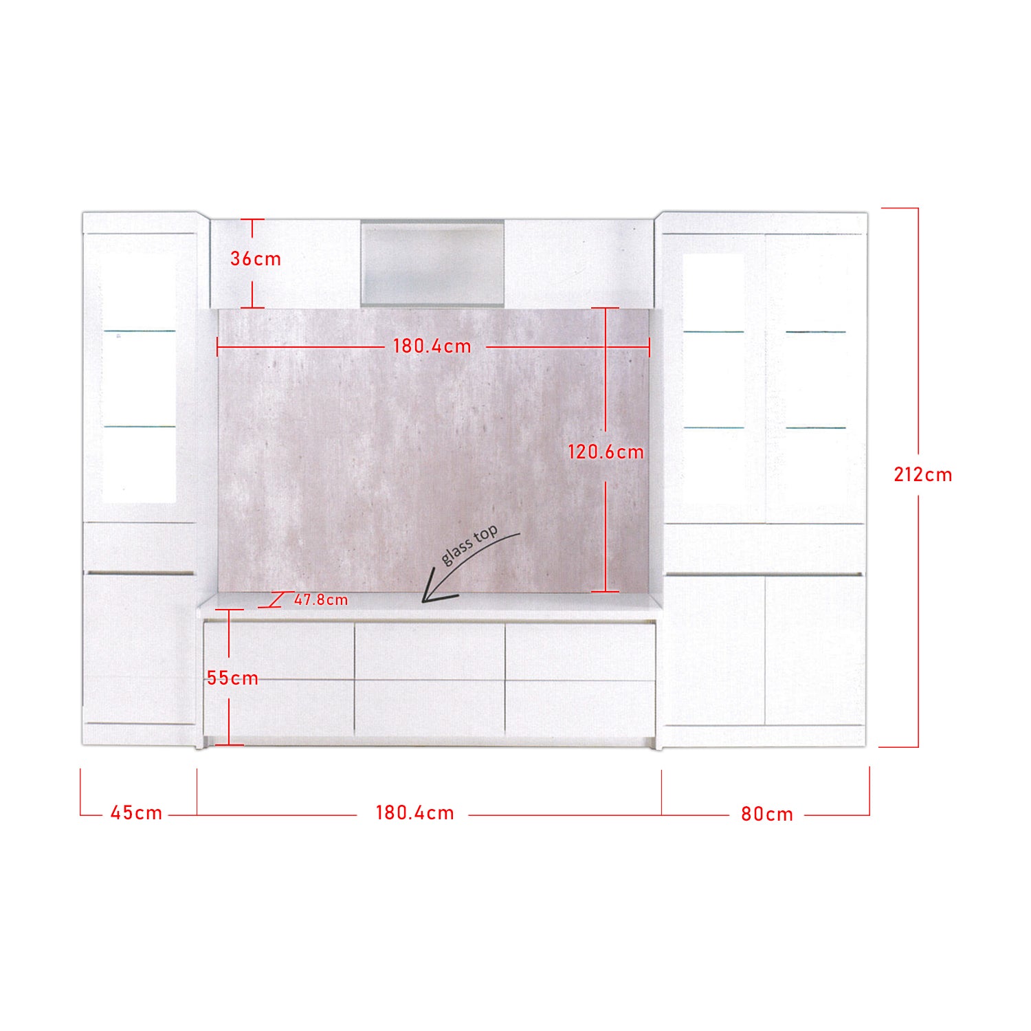 Furnituremart Shree television console