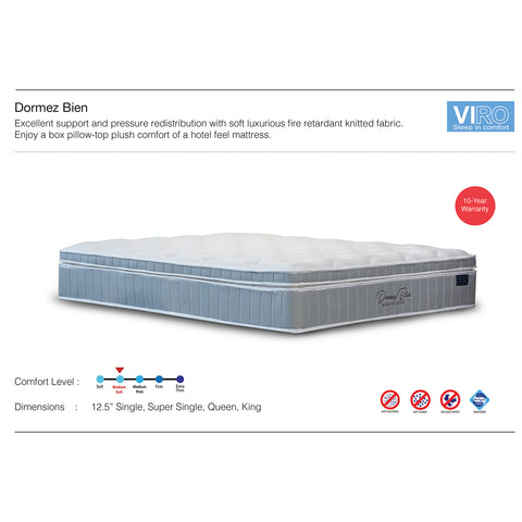 Image of Viro Dormez Bien single mattress