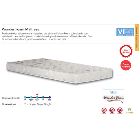 Image of Viro Wonder best foam mattress