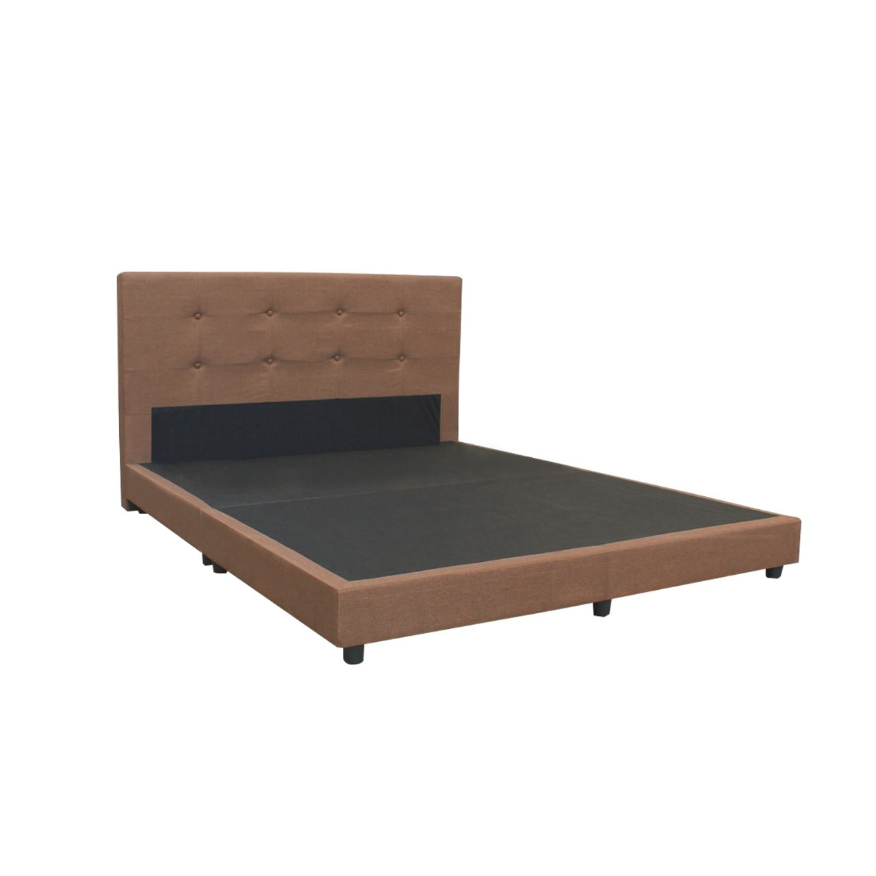 Quina Series 2 Woven Fabric Divan Bed Frame - All Sizes Available