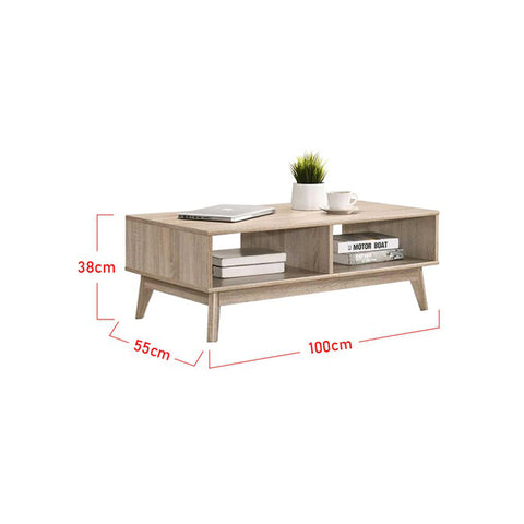 Image of Furnituremart Zahra Series rectangle coffee table with storage
