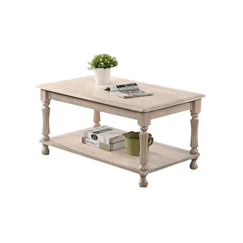 Image of Furnituremart Zahra Series rectangle wood coffee table