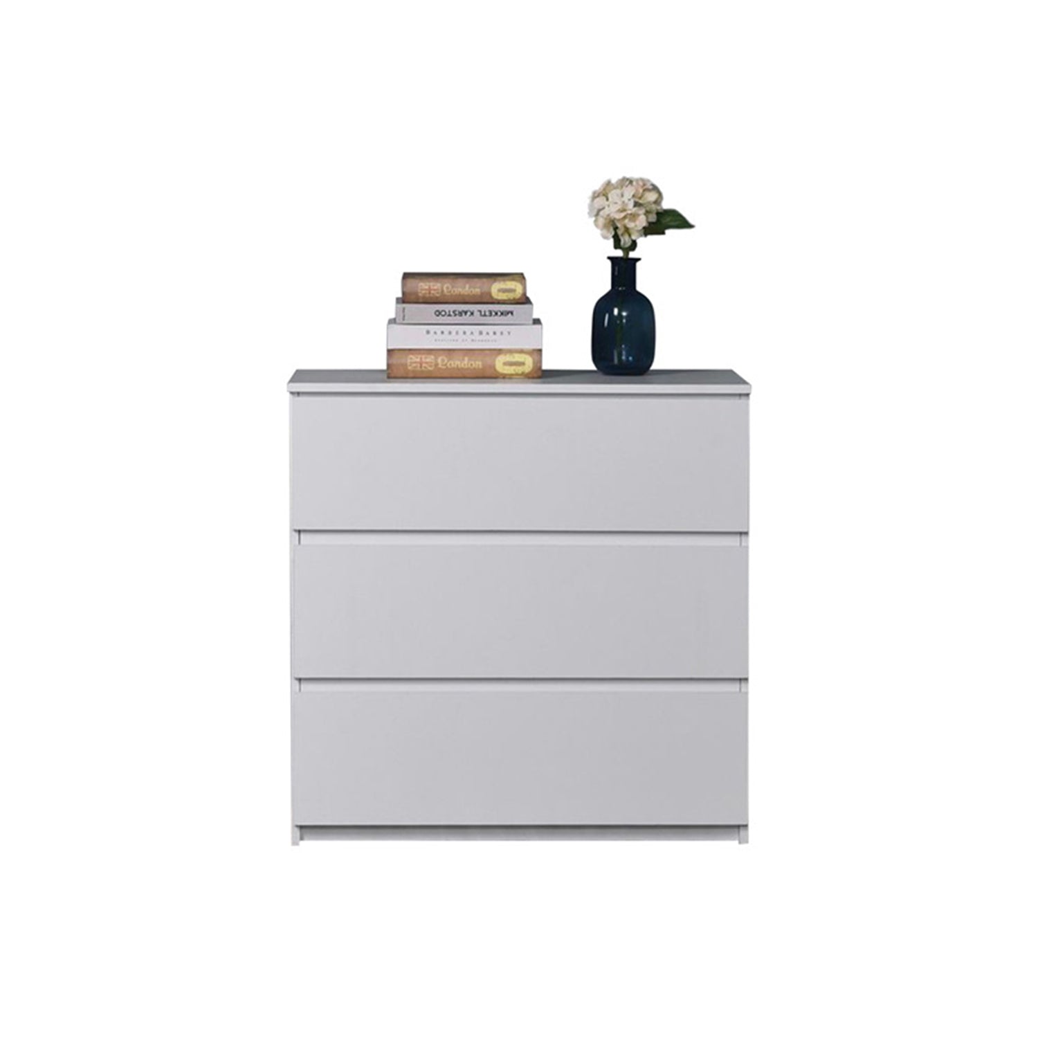 Mio Series 2 Drawer Chest In White.