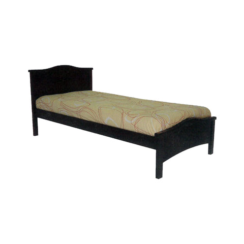 Image of Rene Wooden Bed Frame Cherry, And Walnut In Super Single Size-Bed Frame-Furnituremart.sg