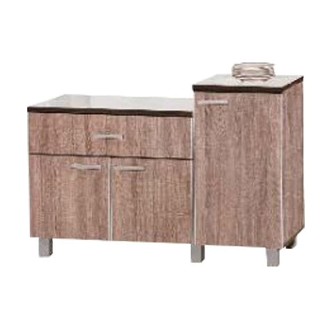 Image of Zariah Series 1 Wooden Kitchen Cabinet with Drawer