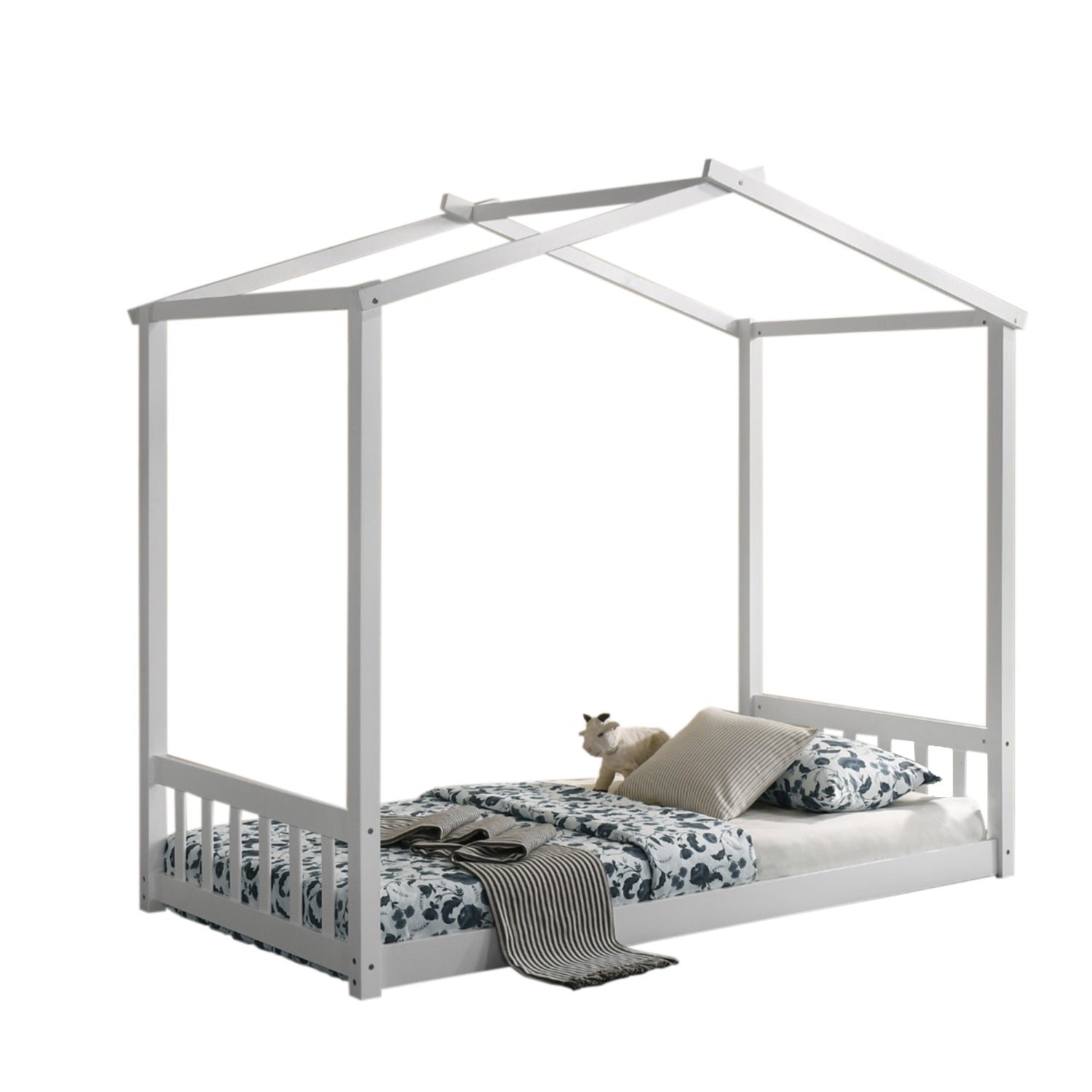 Carino Single Tent Bed in White