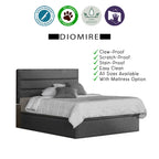 Diomire Zelma 14"/16"/18" SBD Storage Bed Pet Friendly Scratch-Resistant Fabric 27 Colours- With Mattress Add-On